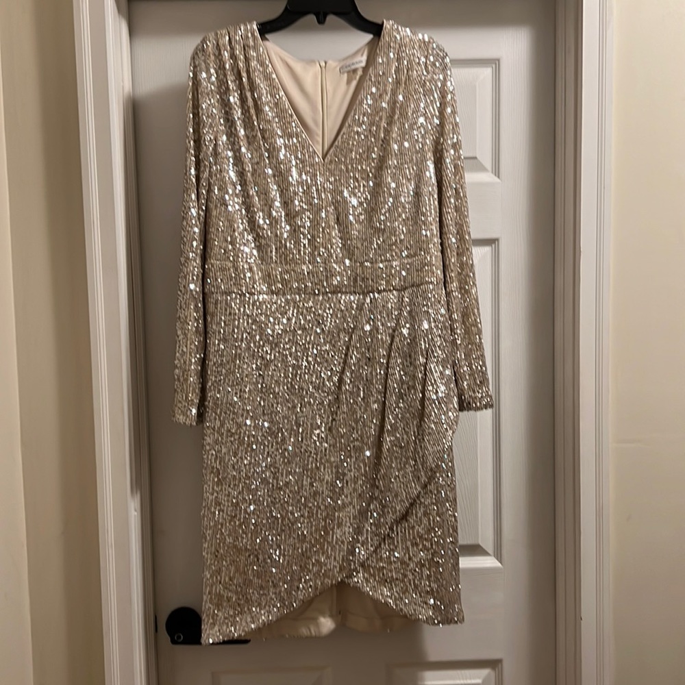 Calvin Klein sequin dress